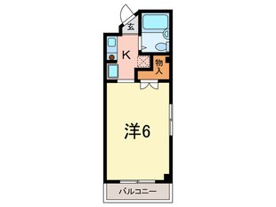 ヴィラ田中町の物件間取画像